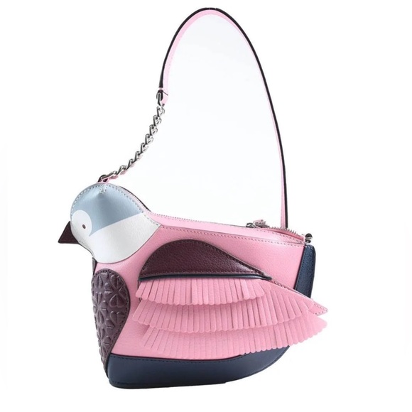 Kate Spade Lover Birds Bird Crossbody Leather Bag - Picture 2 of 12